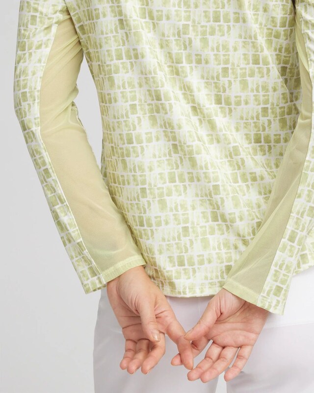 Zenergy UPF Tile Long Sleeve Top - image 4